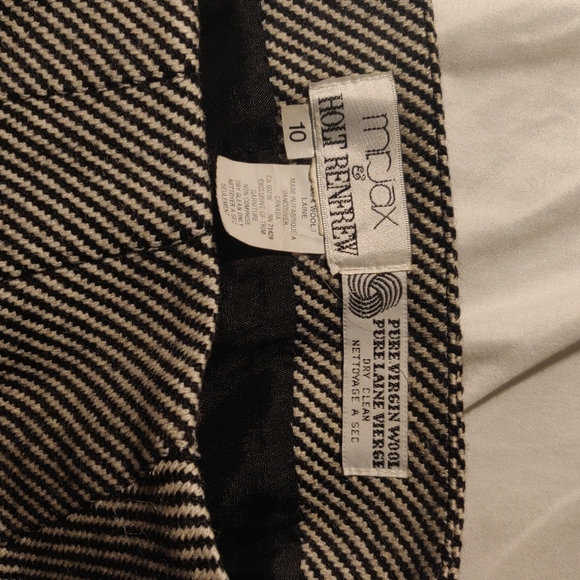 Vintage Holt Renfrew Wool Pencil Skirt - Picture 9 of 9